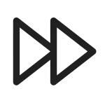 Fast Forward SVG Icon